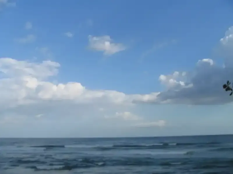 聖多明哥 Malecón 的海
