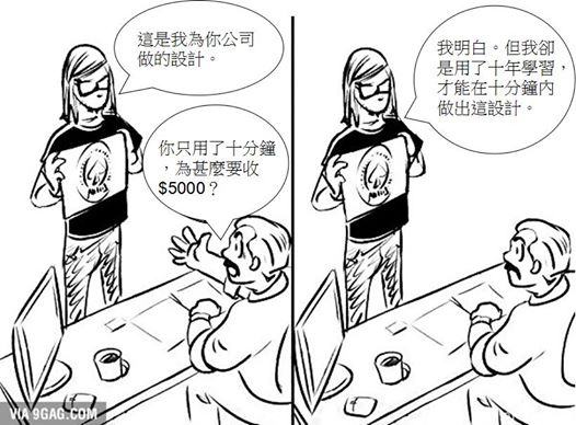 設計工作者心聲漫畫