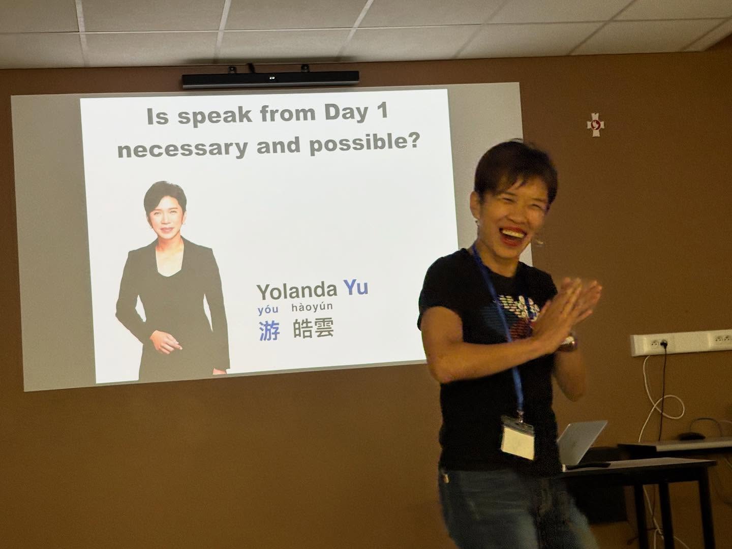 speak from day 1 簡報