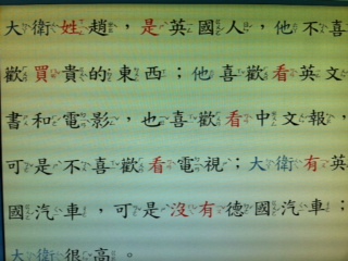 聽畫練習的人物描述短文二