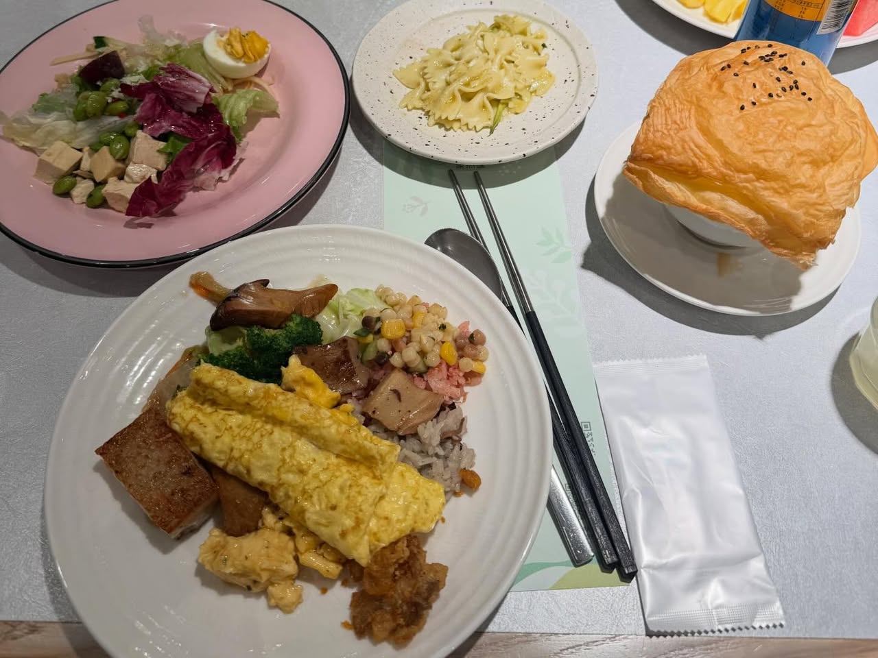 情人節的蔬食自助餐