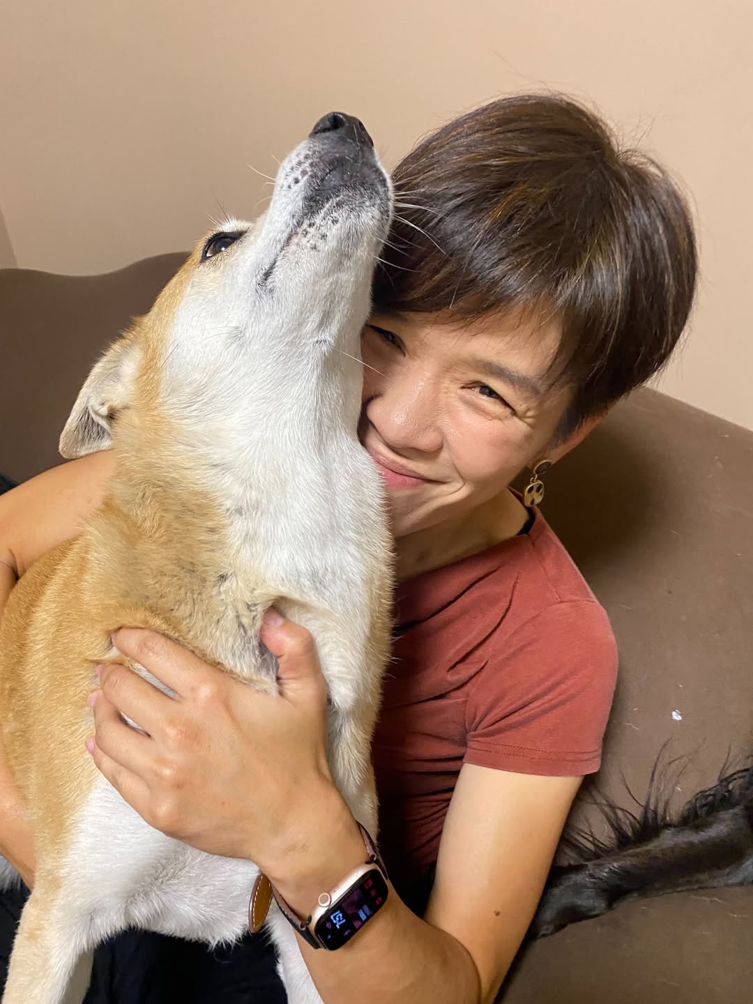 游皓雲與狗狗