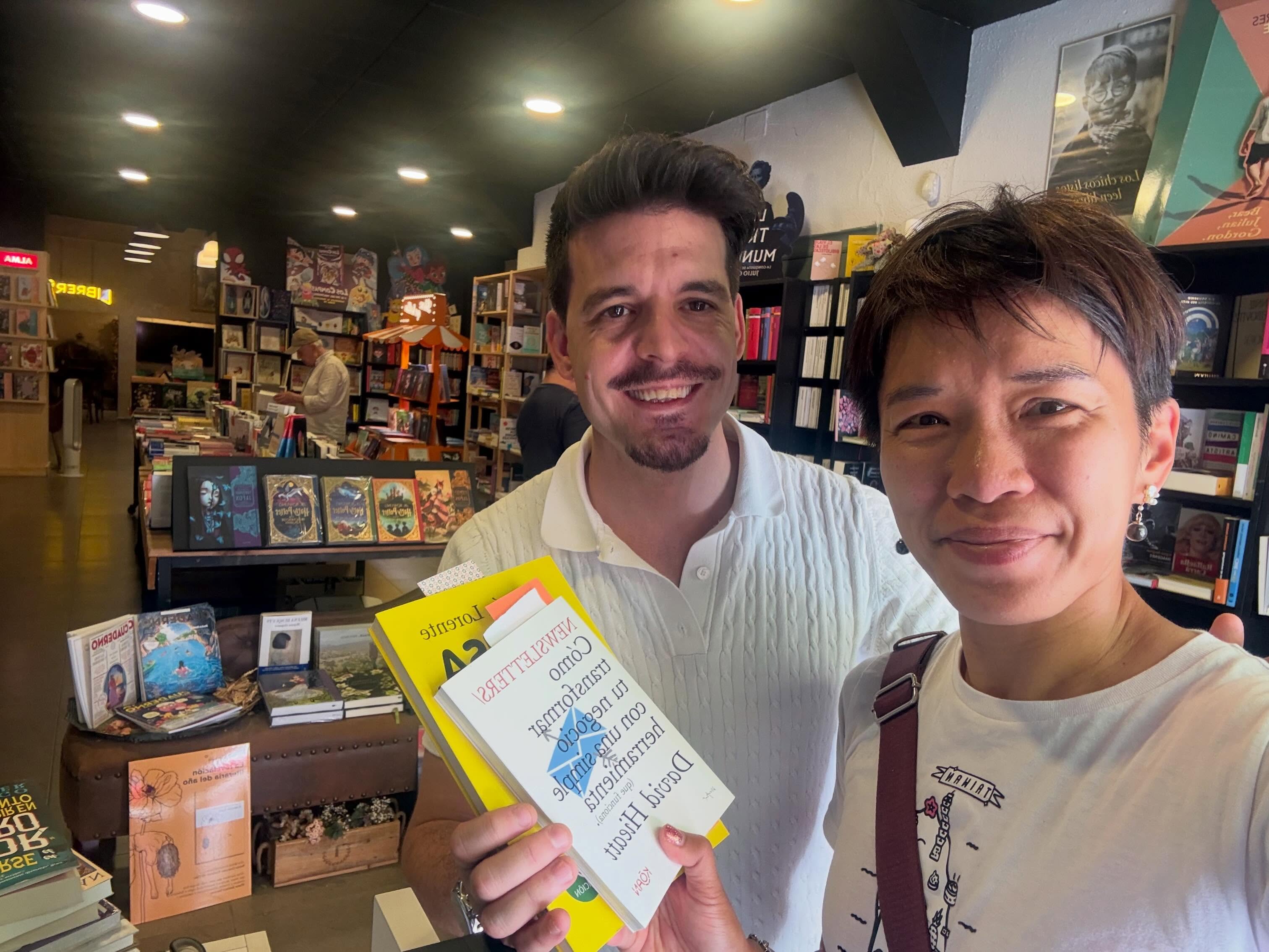 瓦倫西亞獨立書店內部